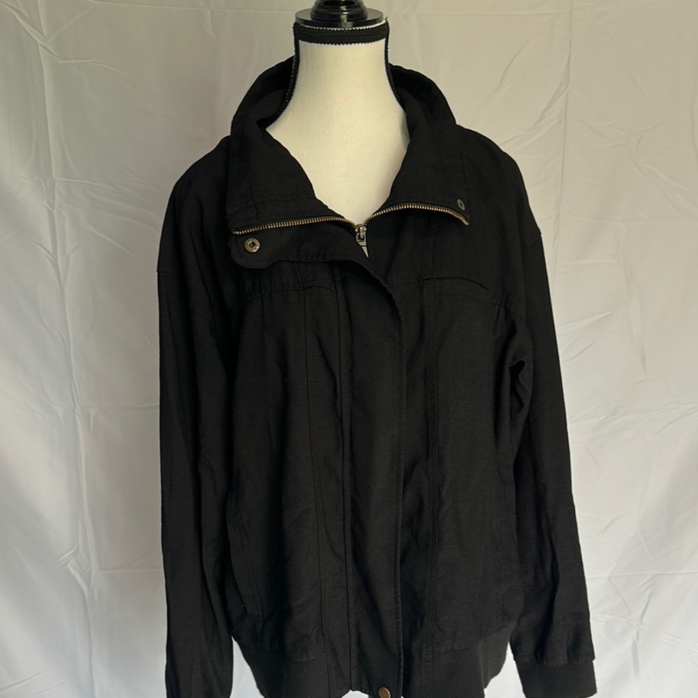 Maurices Black Utility Jacket